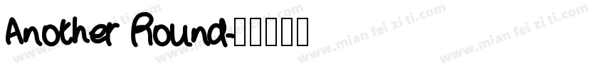 Another Round字体转换